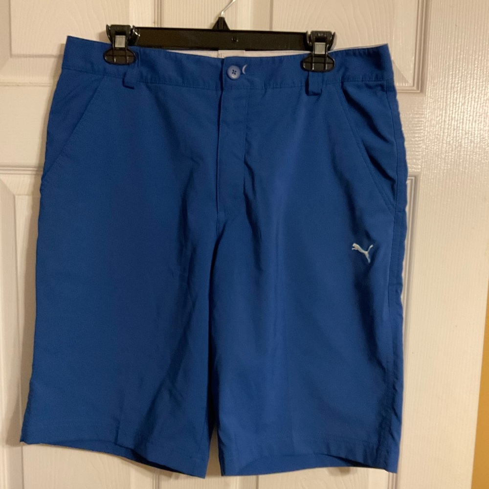 Puma Royal Blue Casual Sport Shorts